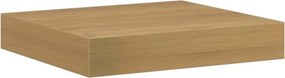 vidaXL Falpolc Falra szerelhető Barna 23 x 23,5 x 4 cm Faanyag