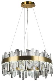 LED állítható fényerejű kristály csillár kábellel LED/80W/230V + DO