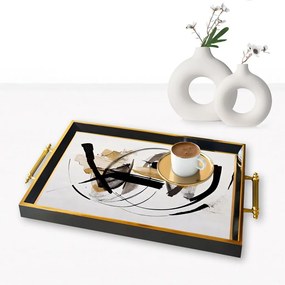 Üveg tálca, 38×24 cm – TPA9836