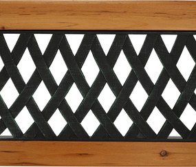 Kerti pad, fekete/természetes, JADARA