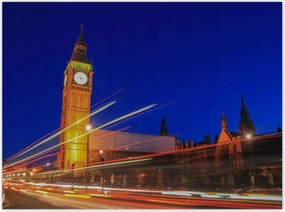 Poszterek 135x100 Big Ben éjszaka