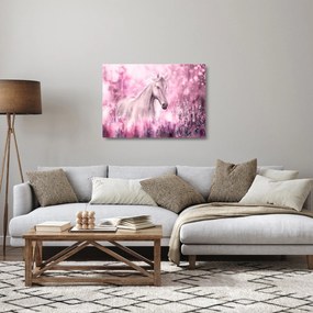 Kép - Festett ló (üvegen) (70x50 cm)