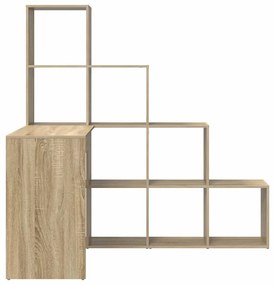 Sarokíróasztal sonoma tölgy 101,5 x 149,5 x 149,5 cm Faanyag