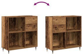 Rekord Szekrény Kézműves Tölgy 84,5x38x89 cm Műanyag