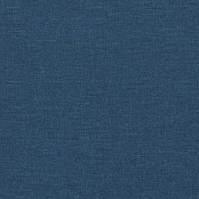 vidaXL kék 3 személyes szövet Chesterfield kanapé