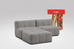 3 Teiliges Modulares Sofa – Grau