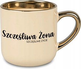 Bögre Nagy Krém Boldog Feleség Ajándék Feleség Férj Pár Házasság