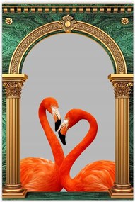 Poszterek 60x90 Flamingók