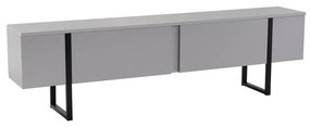 TV szekrény Serenity - Grey, Fekete