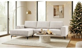 Krémszínű sarokkanapé (bal oldali) Copenhagen – Scandic