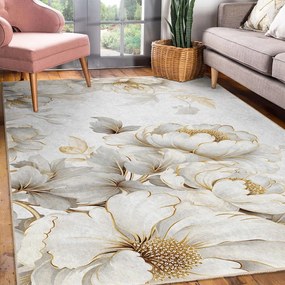 Krémszínű mosható szőnyeg 160x230 cm Soft and Gentle – Mila Home