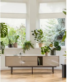 Szürkésbézs TV-állvány 189x61x42 cm Mod – noo.ma