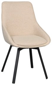 Bézs étkezőszék szett 2 db-os Alison – Rowico