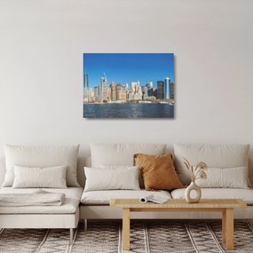 Kép - Manhattan New York-ban (üvegen) (70x50 cm)