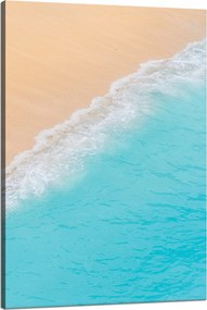 Vászonkép Tengerpart Csendes Víz Nap 80x120 cm Ideális ajándék