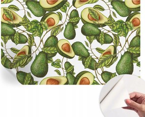 Design fali fotótapéta öntapadós avokádó mintás 416x254 cm