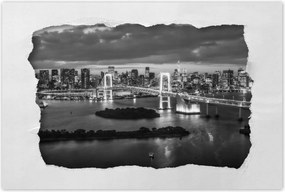 Poszterek 60x40 Tokió Eiffel-torony híd