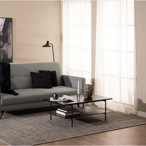Angus fekete dohányzóasztal, 115 x 60 cm - Actona