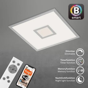 Brilo -LED RGB Dimmelhető mennyezeti lámpa CENTRO LED/24W/230V Wi-Fi Tuya + távirányító