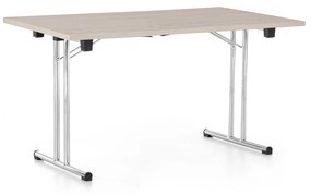 Összecsukható asztal 140 x 80 cm, tölgy