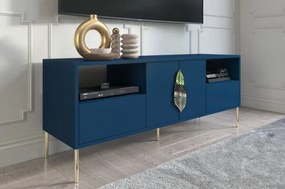 Merlin sötétkék Tv szekrény