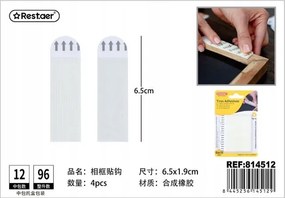 Keretragasztó öntapadós 6.5x1.9cm Kiváló minőség