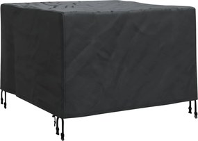 vidaXL Bútor takaró Egyszínű Fekete 99 x 99 x 60 cm 210D Oxford Szövet