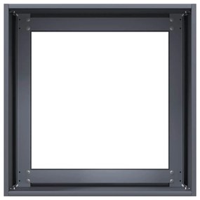 vidaXL antracitszürke hidegen hengerelt acél növénytartó 40x40x40 cm