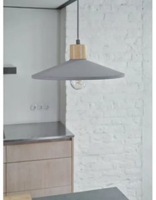 Ledvance - Csillár zsinóron DECOR CONCRETE 1xE27/15W/230V átm. 32 cm beton szürke