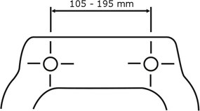 Cottage WC-ülőke, 45 x 37,5 cm - Wenko
