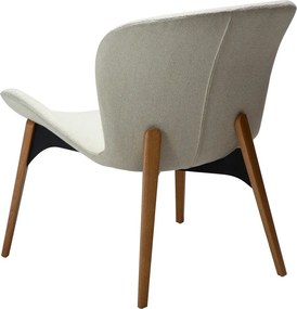 Krémszínű buklé fotel Paragon – DAN-FORM Denmark