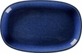 Porcelán Rak Stone Tál 23x15 cm kobaltkék