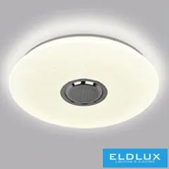 UNIVERSO mennyezeti lámpa hangszóróval BT 62w 6380lm RGBw ∅500×55mm fehér