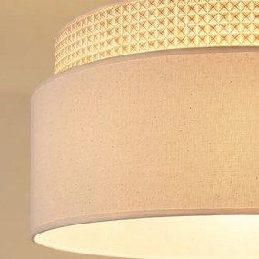 Brilagi - PADOVA felületre szerelt csillár 1x E27/60W/230V Ø 40 cm krémszínű