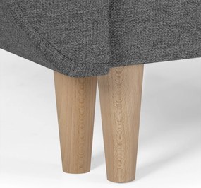 DORIS Háromszemélyes kinyitható kanapé Világosbarna