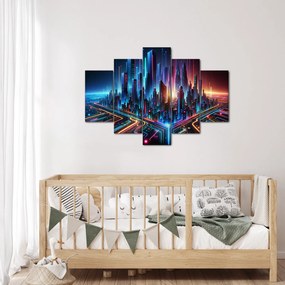 Kép - A jövő városa (150x105 cm)