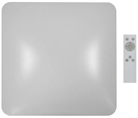Brilagi-LED Fényerőszabályozható VELVET SQUARE LED/36W/230V Wi-Fi Tuya + távirányító bézs