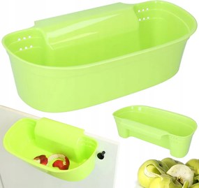 Függő szemetes kosár hámozók függesztett zöld