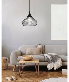 Eglo 43344 - Csillár zsinóron STAVERTON 1xE27/60W/230V