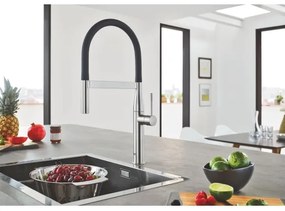 GROHE 30294DC0 - ESSENCE mosogató csaptelep, rozsdamentes acél