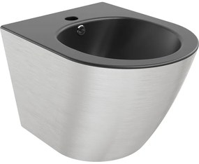 Mexen Lena függő bidé, Fekete matt/Ezüst vonalas minta - 35224873