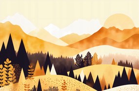 Poszter 86,4x56,8cm Arany Nyugat virágzásban