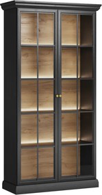 Vitrin, fekete grafit, LOCCA W2D