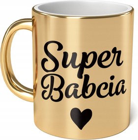 Kerámia bögre Arany 330 ml Nagymama napja Ajándék Szuper Nagymama