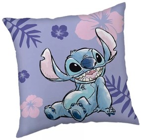 Disney Lilo és Stitch, A csillagkutya Ohana párnahuzat 40x40 cm Velúr