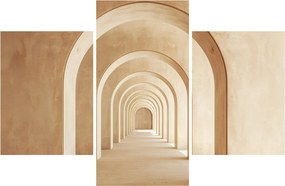 Kép - Bézs átjáró (90x60 cm)