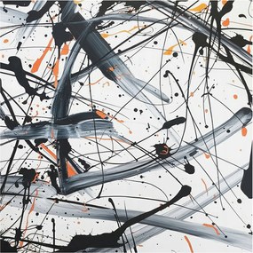 Dekoratív Fotótapéta Hálószobába Energikus káosz 250x250