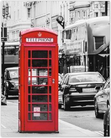 Poszterek 40x50 Telefonfülke London