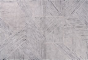 Lorena Canals Gyapjú szőnyeg Black Chia 170x240 cm könnyen mosható