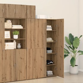 Highboard Kézműves tölgy 40x42.5x185 cm MDF